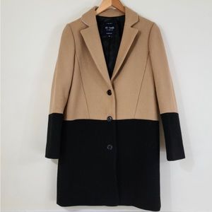 Madewell color block coat